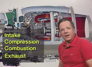 John explains Intake, Compression, Combustion and Exhaust