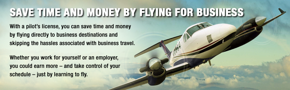 Save time and money by flying for business