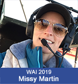 WAI 2019 Scholarship recipient Missy Martin